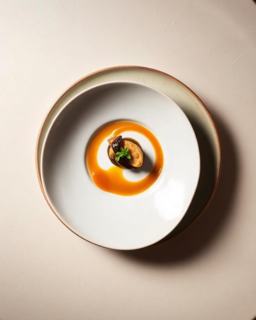 Plated dish